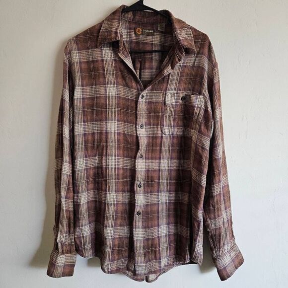 GH Bass Plaid Button Down Shirt - Picture 1 of 8